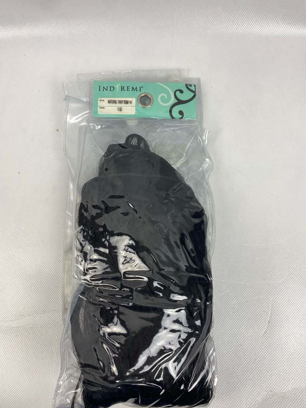 Indi Remi Natural Yaky Remi 14" Human Hair Extensions Color 1B